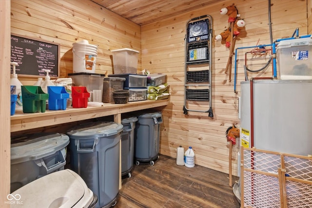 2450 S US-421, Zionsville, IN 46077 - storage area with gas water heater