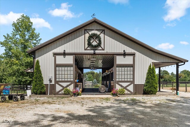 2450 S US-421, Zionsville, IN 46077 - view of home's community with an outdoor structure and an exterior structure