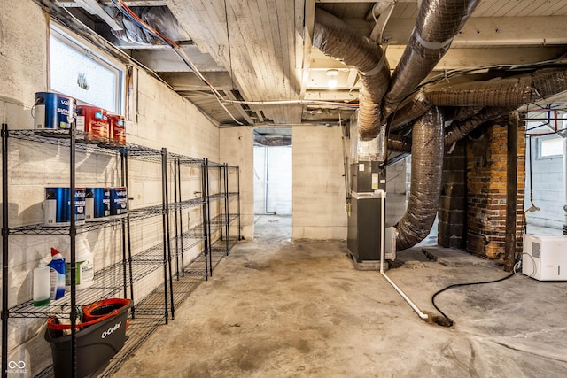 1451 N Grant Ave, Indianapolis, IN 46201 - below grade area featuring heating unit