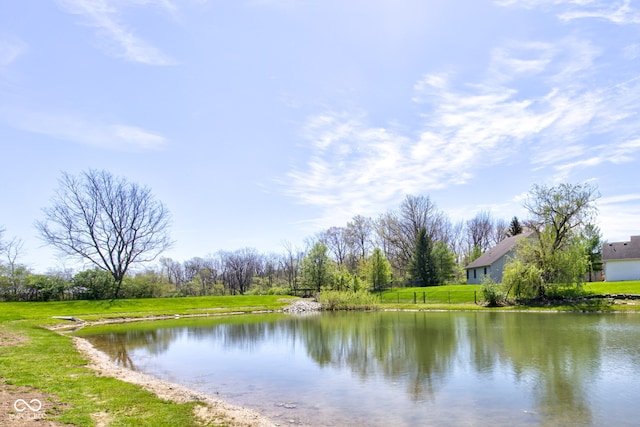 property view of water