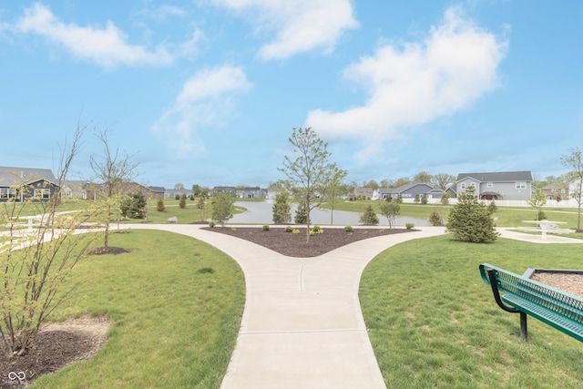 192 Lynnette Way, Cumberland, IN 46229 - view of property's community with a residential view and a lawn