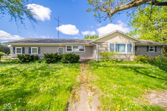 view of ranch-style house