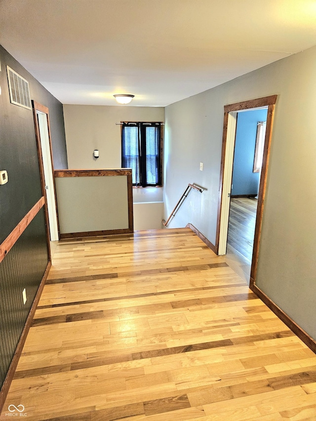 1647 State Ferry Rd, Solsberry, IN 47459 - empty room with visible vents, light wood finished floors, and baseboards