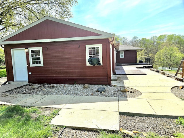 1647 State Ferry Rd, Solsberry, IN 47459 - view of home's exterior featuring an outbuilding