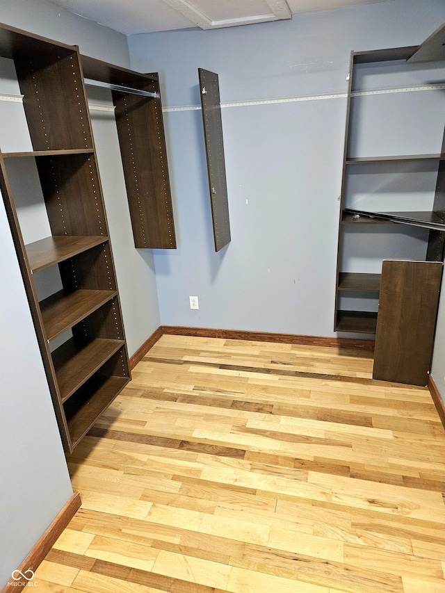 1647 State Ferry Rd, Solsberry, IN 47459 - spacious closet with wood finished floors