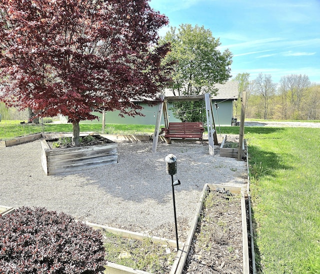 1647 State Ferry Rd, Solsberry, IN 47459 - view of yard with a vegetable garden