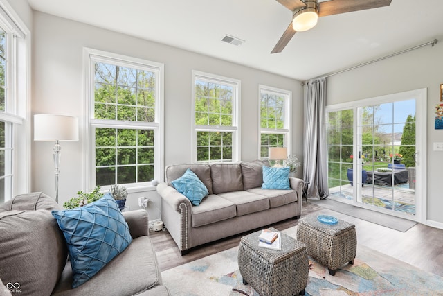 9359 Foudray Cir N, Avon, IN 46123 - sunroom featuring healthy amount of natural light and french doors