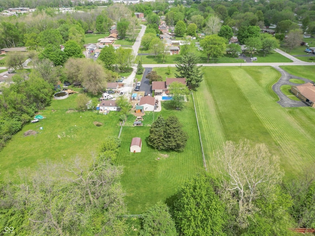 drone / aerial view