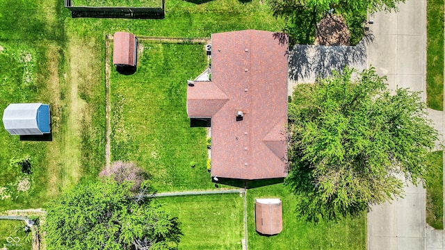 drone / aerial view
