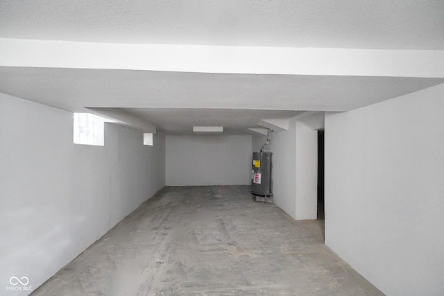 1417 E Michigan St, Indianapolis, IN 46201 - below grade area with electric water heater