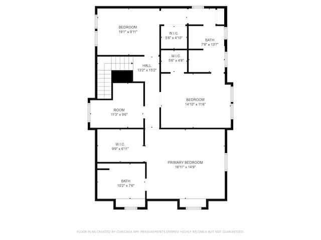 1417 E Michigan St, Indianapolis, IN 46201 - floor plan