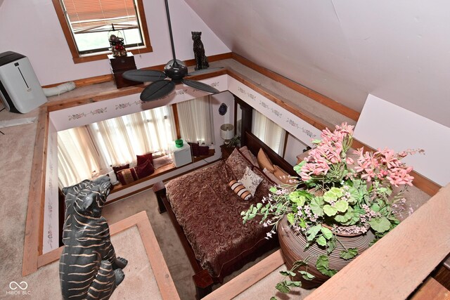 114 E 27th St, Indianapolis, IN 46205 - living room with ceiling fan