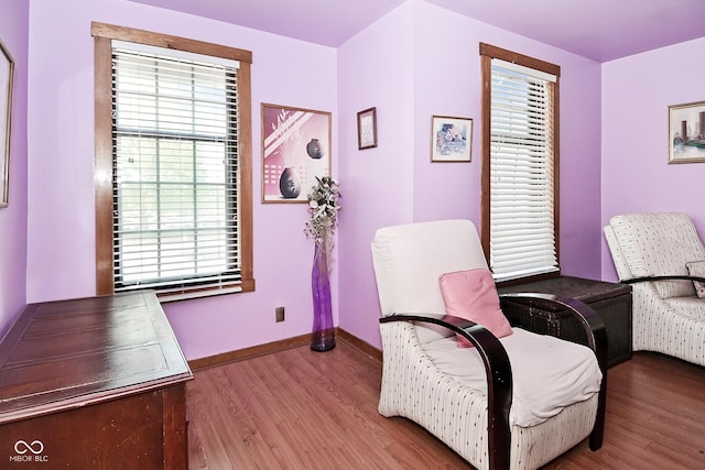 114 E 27th St, Indianapolis, IN 46205 - living area with wood finished floors and healthy amount of natural light