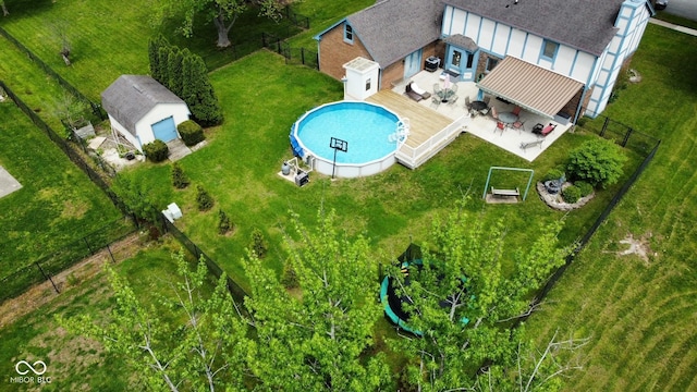 bird's eye view