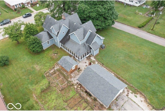 drone / aerial view