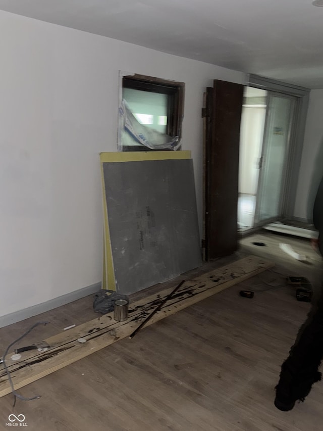 2425 S Lyons Ave, Indianapolis, IN 46241 - empty room with wood finished floors