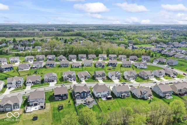 5363 Citadel Dr, Noblesville, IN 46062 - aerial overview of property's location with nearby suburban area