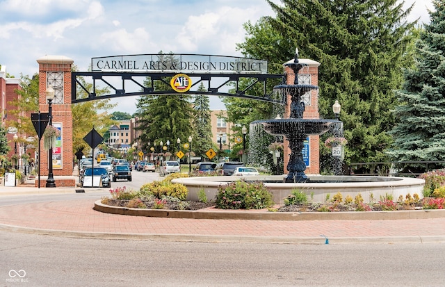 view of community