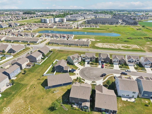 5845 Cresswell Ln, Whitestown, IN 46075 - aerial view of property's location featuring a nearby body of water and nearby suburban area