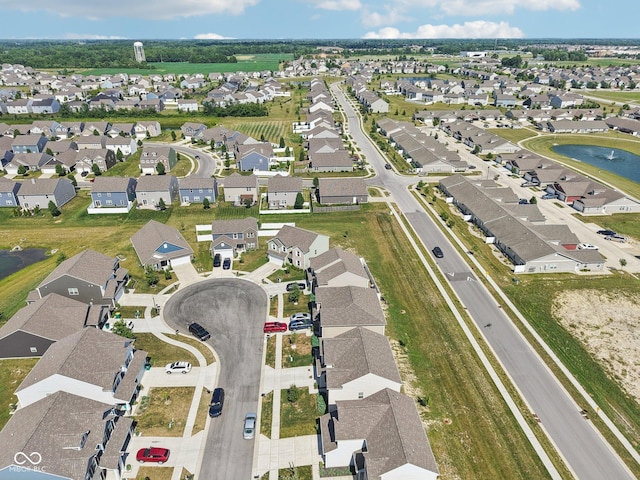 5845 Cresswell Ln, Whitestown, IN 46075 - aerial overview of property's location featuring nearby suburban area and a large body of water