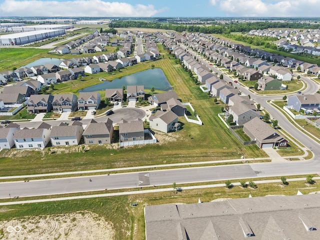 5845 Cresswell Ln, Whitestown, IN 46075 - view of property location with nearby suburban area and a nearby body of water