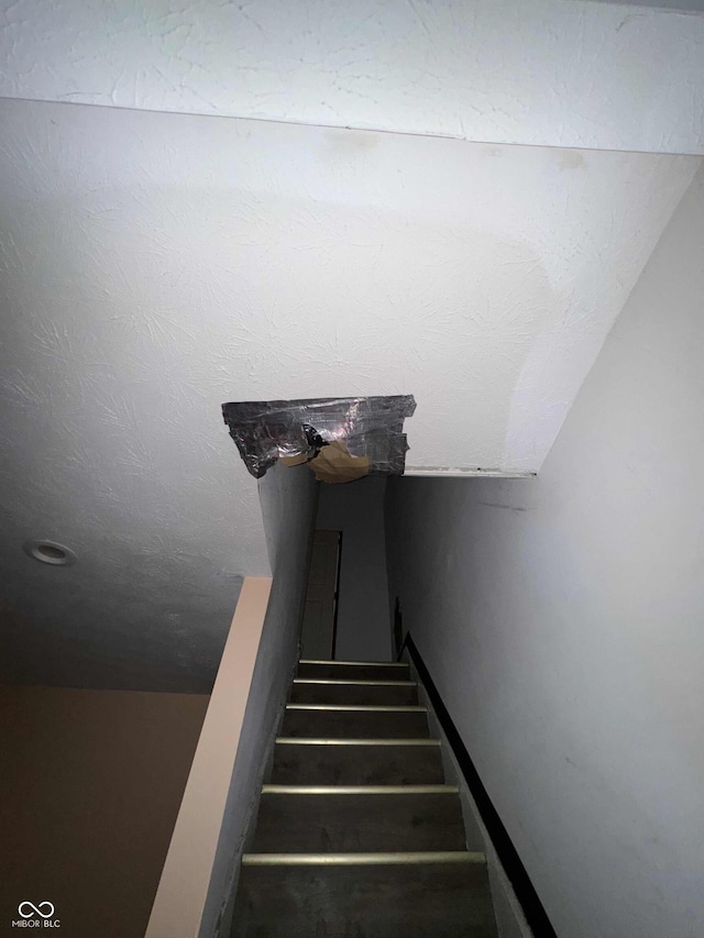 view of stairs