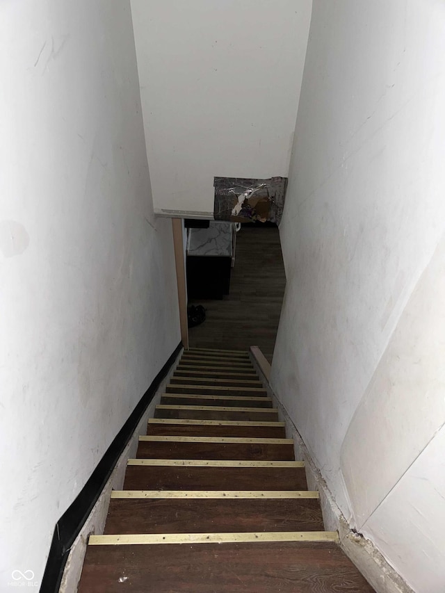 view of stairs