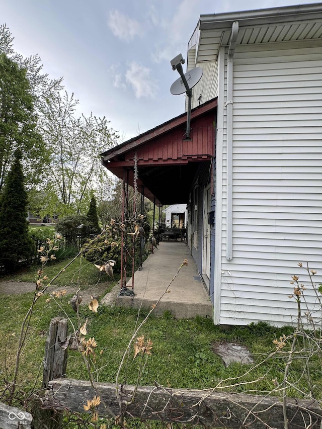view of side of home