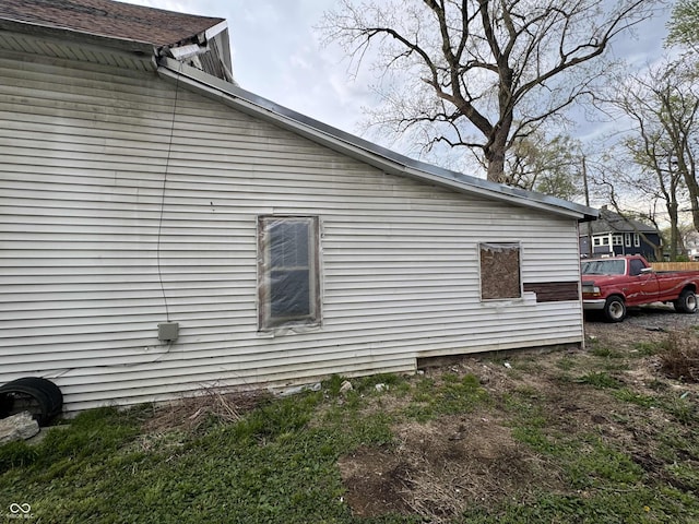 view of property exterior