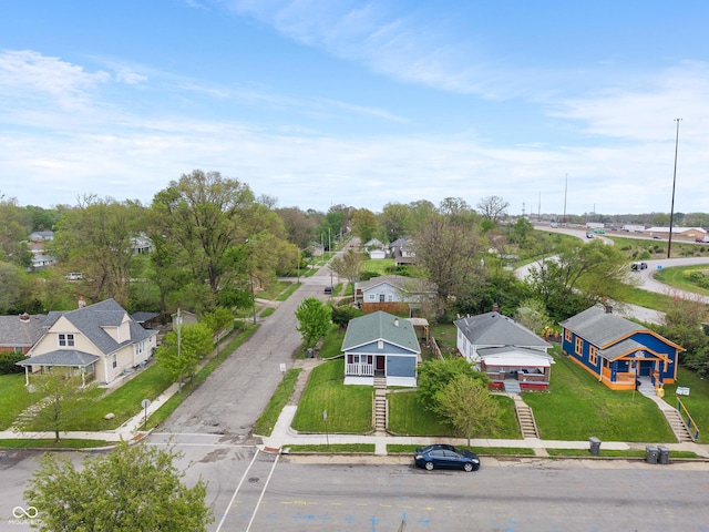 2263 N Rural St, Indianapolis, IN 46218 - aerial perspective of suburban area