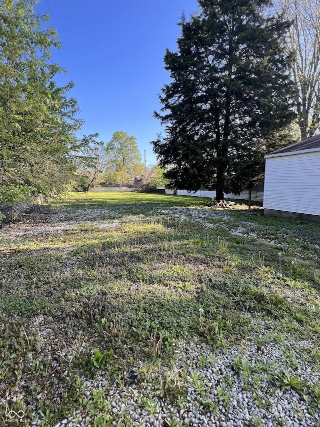 view of yard