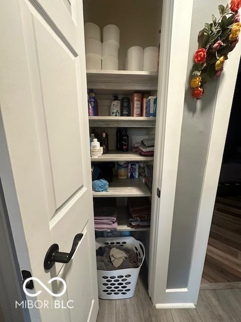 view of pantry