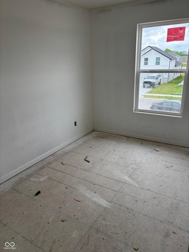 1439 Elm St, Martinsville, IN 46151 - empty room with baseboards
