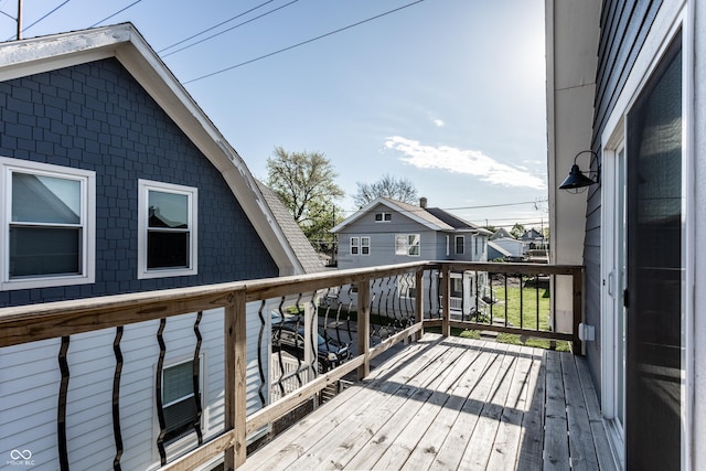 view of deck