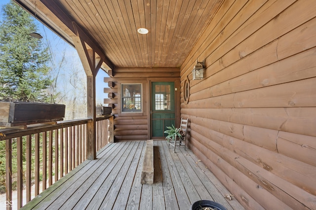 4840 N Templin Rd, Martinsville, IN 46151 - view of deck
