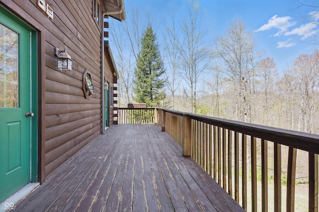 4840 N Templin Rd, Martinsville, IN 46151 - view of wooden terrace