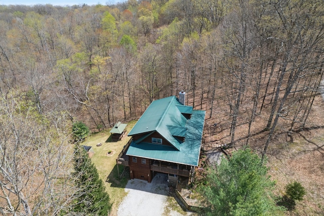 4840 N Templin Rd, Martinsville, IN 46151 - drone / aerial view with a view of trees