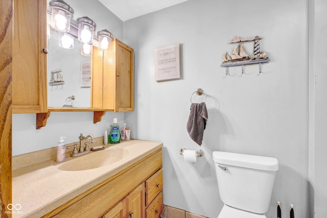 5780 S County Road 625 W, Reelsville, IN 46171 - bathroom with vanity and toilet