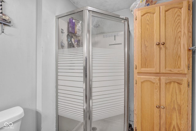 5780 S County Road 625 W, Reelsville, IN 46171 - full bath featuring a shower stall and toilet