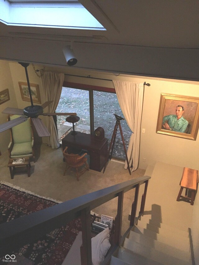 2513 Grandma Barnes Rd, Nashville, IN 47448 - interior space featuring carpet flooring