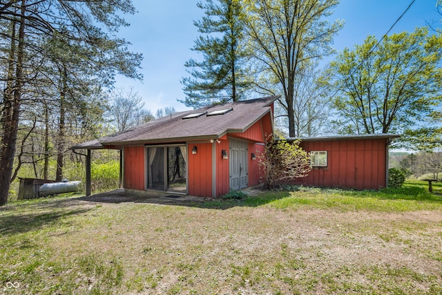 2513 Grandma Barnes Rd, Nashville, IN 47448 - view of outbuilding featuring an outbuilding