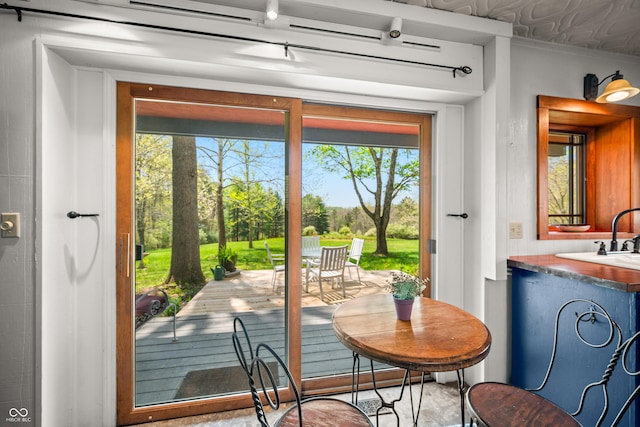 2513 Grandma Barnes Rd, Nashville, IN 47448 - view of doorway to outside