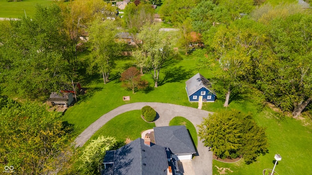 drone / aerial view
