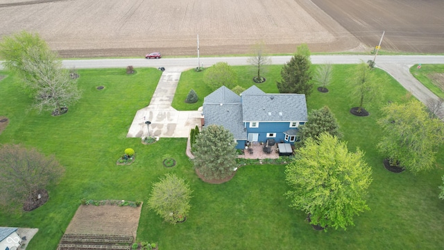 7020 N 375 E, Lebanon, IN 46052 - birds eye view of property with a rural view