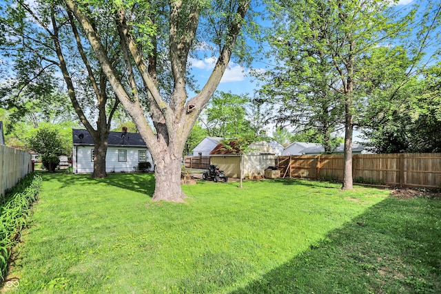 2307 Magnolia Pl, Indianapolis, IN 46219 - view of yard