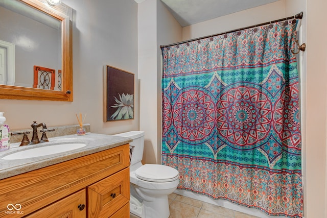120 W S St, Tipton, IN 46072 - full bath with tile patterned floors, vanity, and toilet