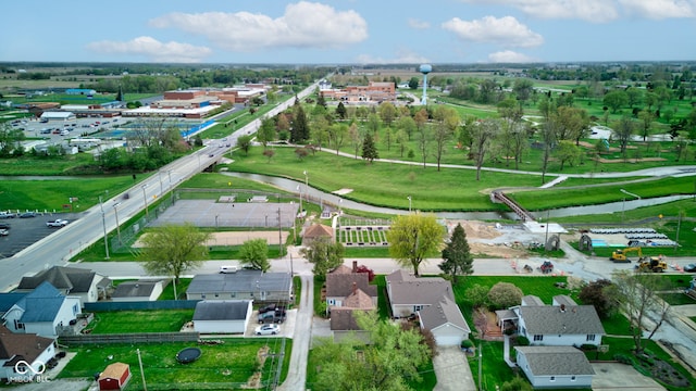 120 W S St, Tipton, IN 46072 - aerial view featuring a water view