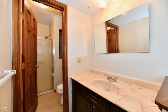 12087 N Gasburg Rd, Mooresville, IN 46158 - full bathroom featuring vanity and a shower stall