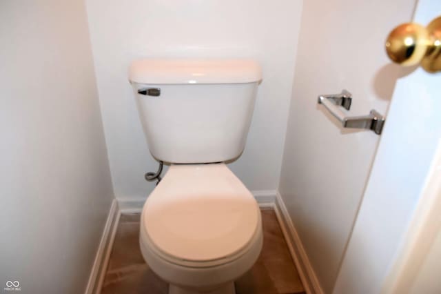 10691 Morristown Ct, Carmel, IN 46032 - bathroom featuring toilet and baseboards