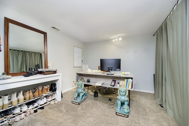 162 Carmelaire Dr, Carmel, IN 46032 - carpeted office with baseboards